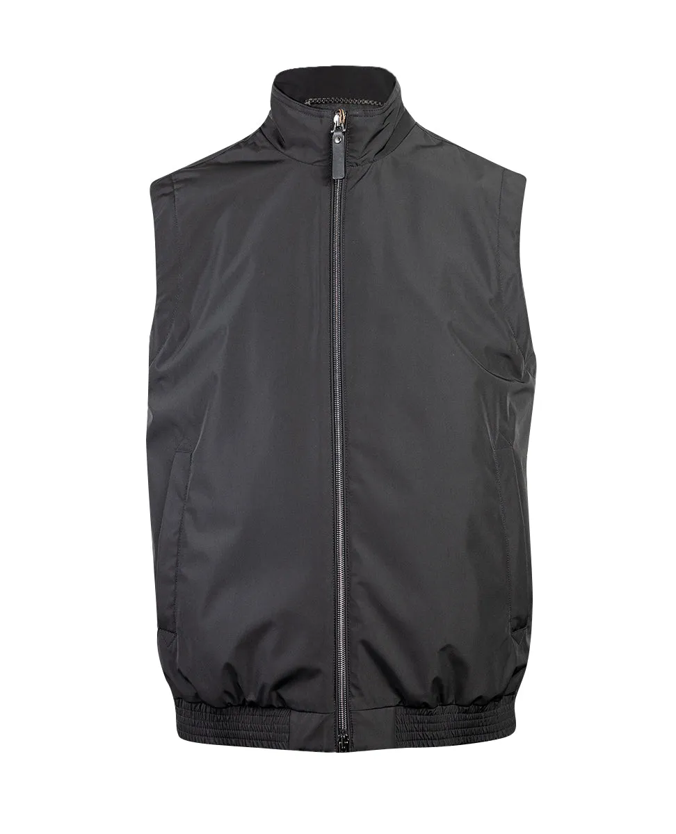Gilet in technical fabric